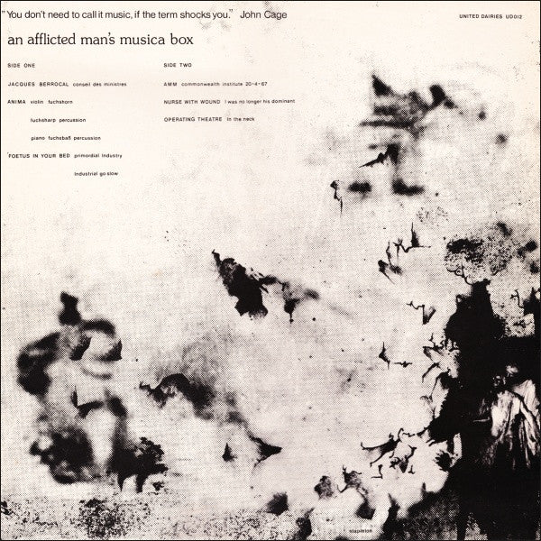Various - An Afflicted Man's Musica Box (LP, Comp, Mon)
