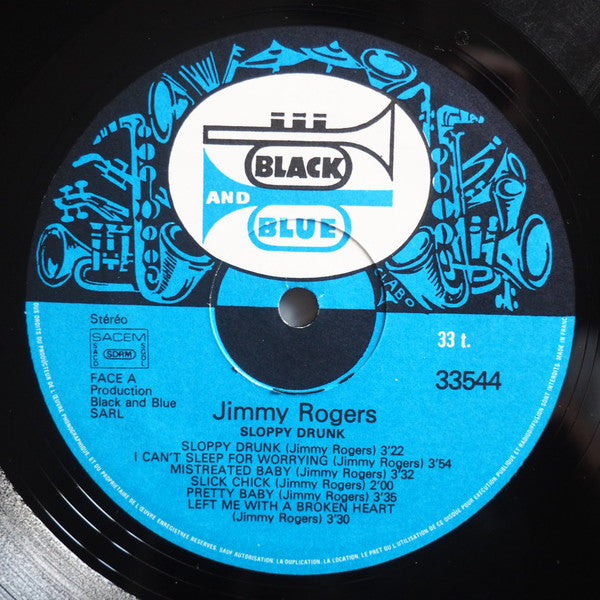 Jimmy Rogers - Sloppy Drunk (LP, Album, Comp)
