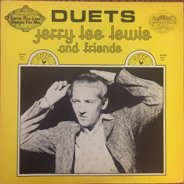 Jerry Lee Lewis And Friends - Duets (LP, Mono, Yel)