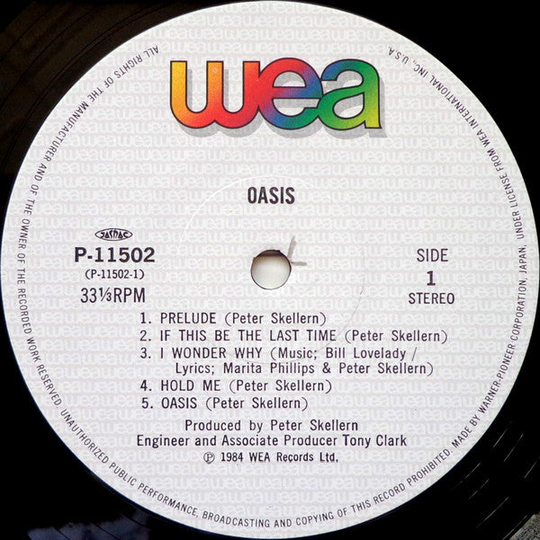 Oasis (13) - Oasis (LP, Album)