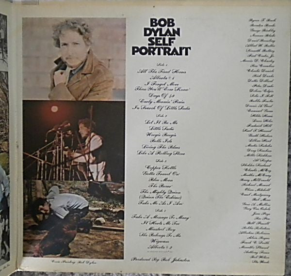 Bob Dylan - Self Portrait (2xLP, Album, San)