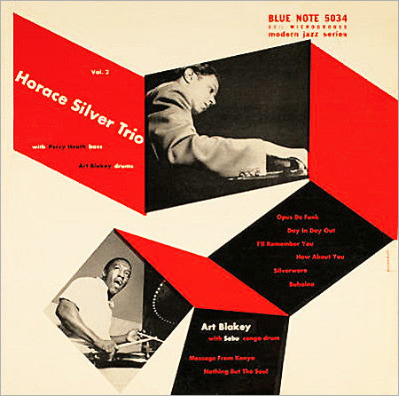 Horace Silver Trio* And Art Blakey - Vol. 2 (LP, Album, Mono, Ltd, RE)