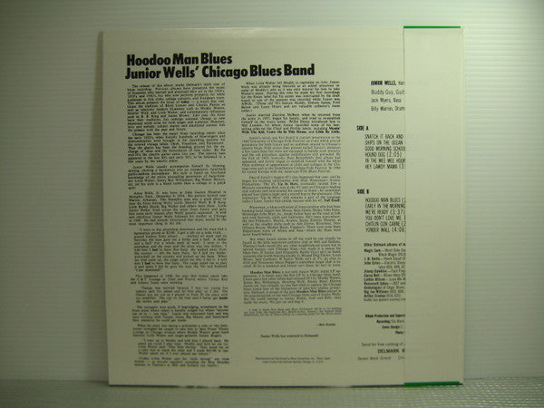 Junior Wells' Chicago Blues Band - Hoodoo Man Blues(LP, Album, RE)