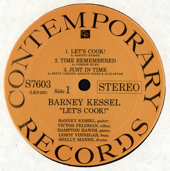 Barney Kessel - Let's Cook! (LP, Album, RE)