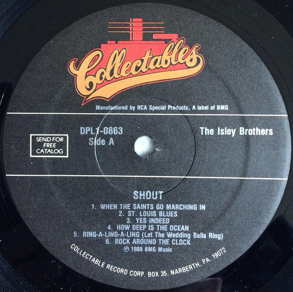 The Isley Brothers - Shout! (LP, Album, Mono, RE)