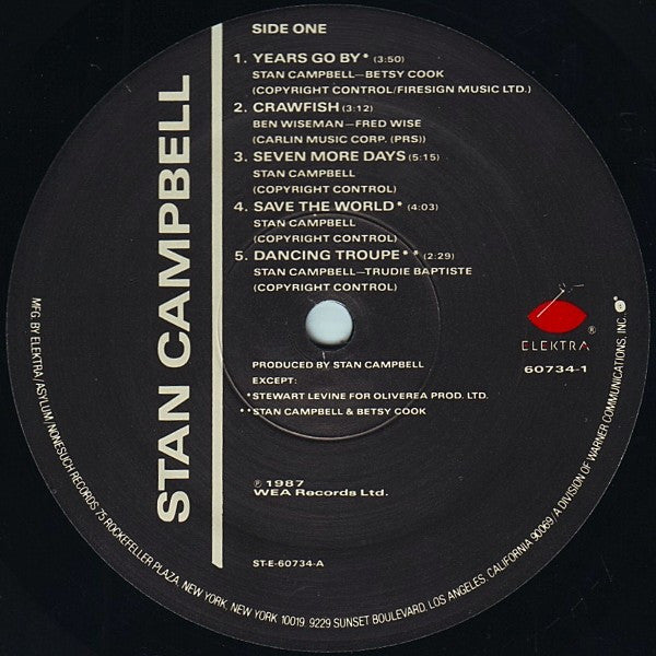 Stan Campbell - Stan Campbell (LP, Album)