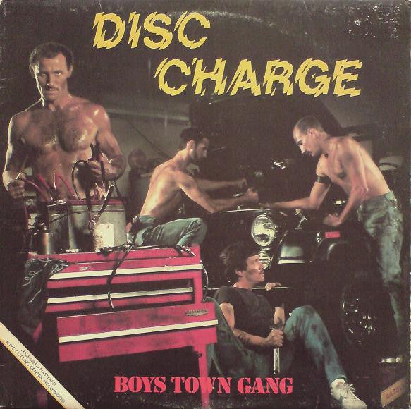 Boys Town Gang - Disc Charge (LP, Album, Hal)