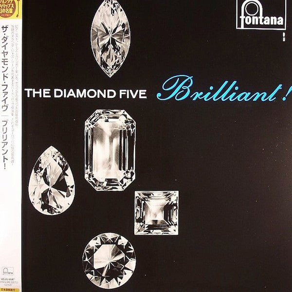 The Diamond Five - Brilliant! (LP, Album, Mono, Ltd, RE, RM, 180)