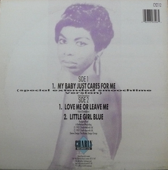 Nina Simone - My Baby Just Cares For Me (12"", RE, Blu)