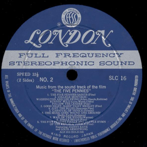 Danny Kaye (2) & Louis Armstrong - The Five Pennies (LP, Album)