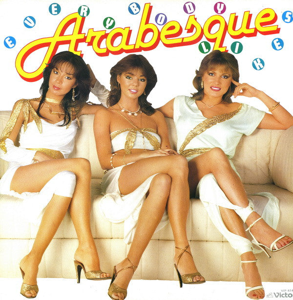 Arabesque - Everybody Likes Arabesque (Hit Medley) (12"", Single, Red)