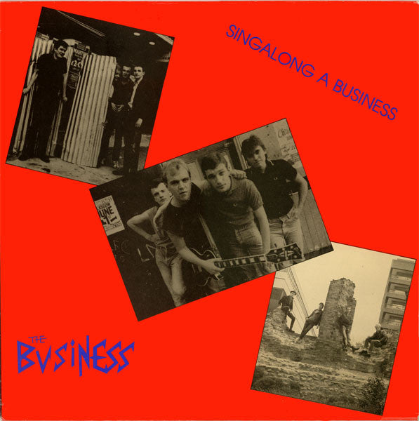 The Business - Singalong A Business (LP, Comp)