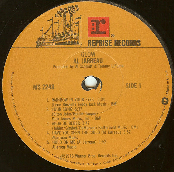 Al Jarreau - Glow (LP, Album)