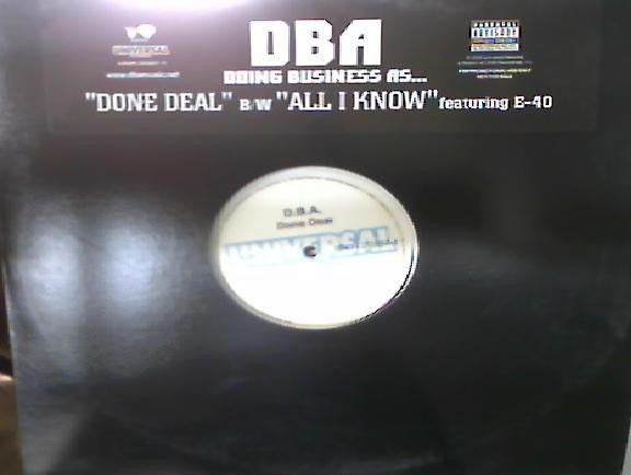 D.B.A. (3) - Done Deal (12"", Promo)