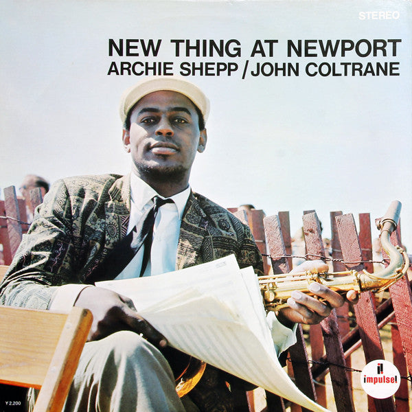 John Coltrane / Archie Shepp - New Thing At Newport (LP, Album, RE)