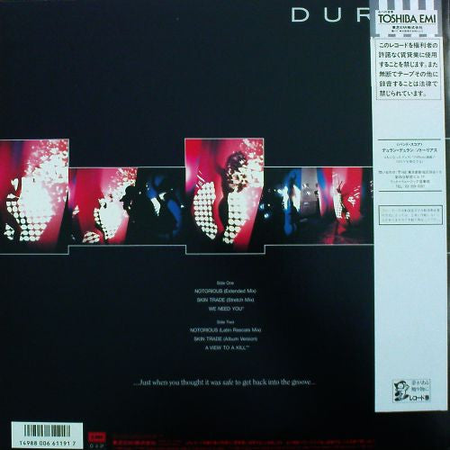 Duran Duran - Strange Behavior (12"", Etch)