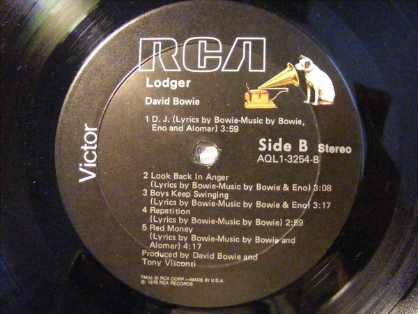 David Bowie - Lodger (LP, Album)