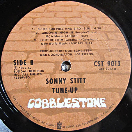 Sonny Stitt - Tune-Up! (LP, Album)