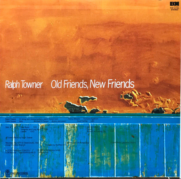 Ralph Towner - Old Friends, New Friends (LP, Album, Promo)