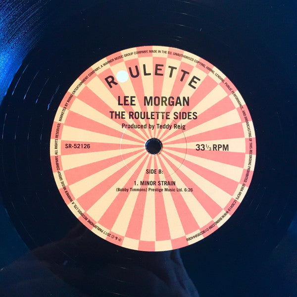 Lee Morgan - The Roulette Sides (10"", Mono)