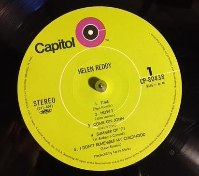 Helen Reddy - Helen Reddy (LP, Album)
