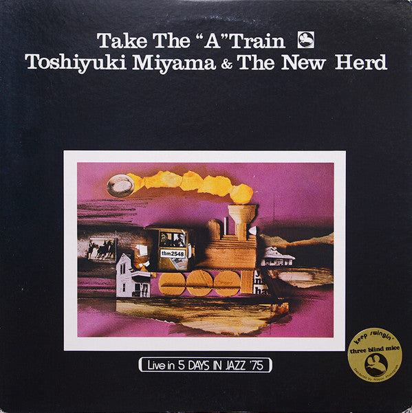 Toshiyuki Miyama & The New Herd - Take The ""A"" Train (LP, Album, RE)