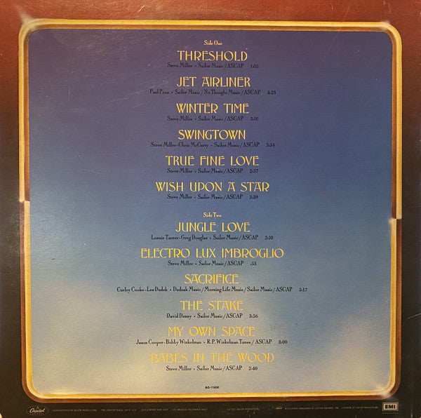 The Steve Miller Band* - Book Of Dreams (LP, Album, Los)