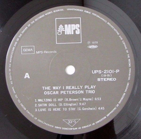 Oscar Peterson - The Way I Really Play (LP, Album)