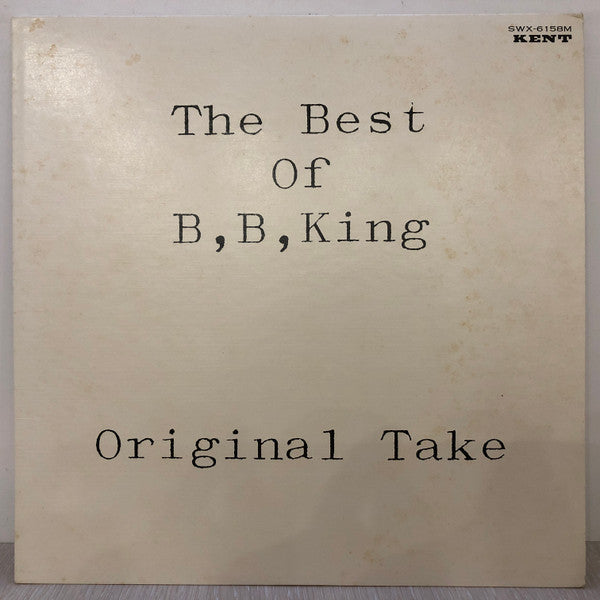 B.B. King - Best Of King B.B. / Original Take (LP, Comp, Mono)