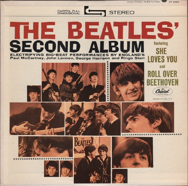 The Beatles - The Beatles' Second Album (LP, Album, Scr)