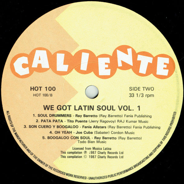 Various - We Got Latin Soul Vol. 1 (LP, Comp)