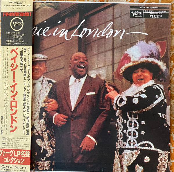 Count Basie Orchestra - Basie In London (LP, Album, Mono, RE)