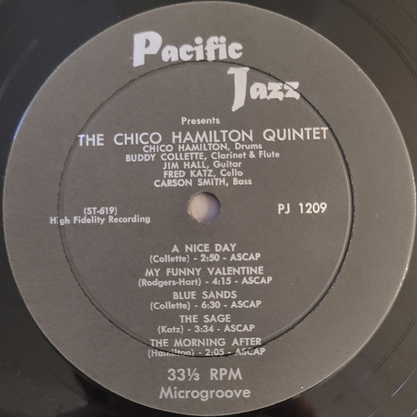 Chico Hamilton Quintet* - Chico Hamilton Quintet (LP, Album)