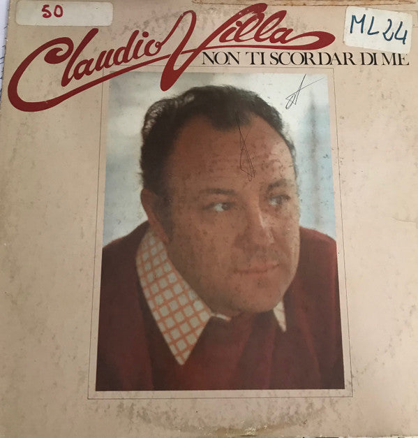Claudio Villa - Non Ti Scordar Di Me (LP)