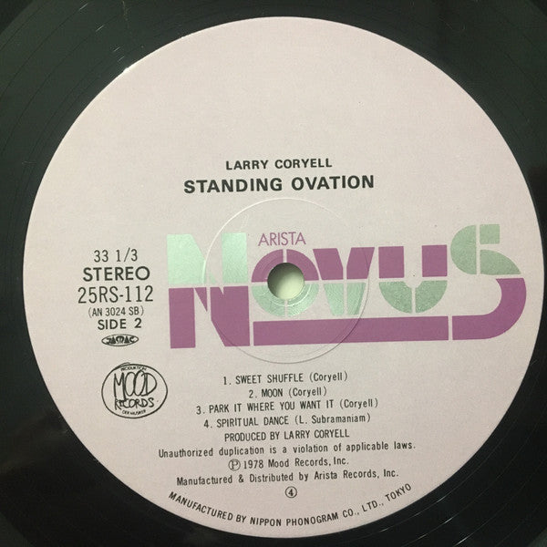 Larry Coryell - Standing Ovation - Solo (LP, Album)