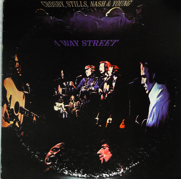 Crosby, Stills, Nash & Young - 4 Way Street (2xLP, Album, RE, Gat)