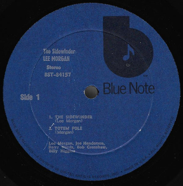 Lee Morgan - The Sidewinder (LP, Album, M/Print, RE)