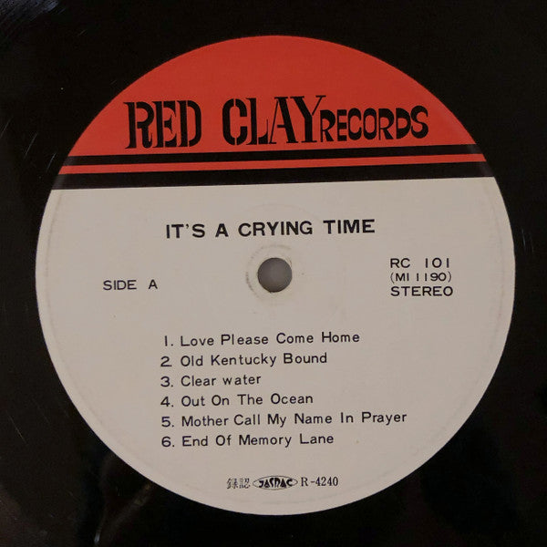 It's A Crying Time - It's A Crying Time (LP, Album)
