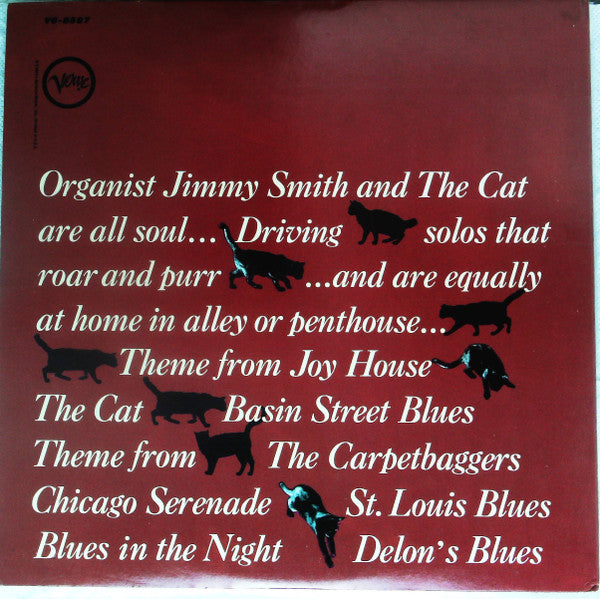 The Incredible Jimmy Smith* - The Cat (LP, RP)