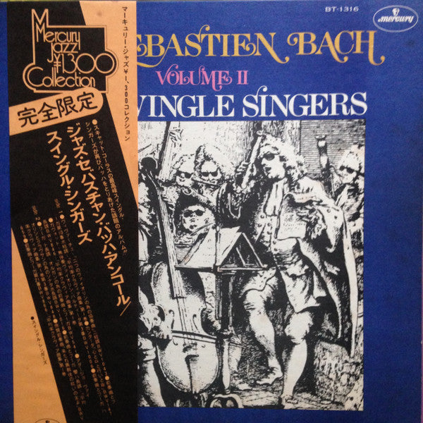 The Swingle Singers* - Jazz Sebastian Bach Volume 2 (LP, Album, RE)