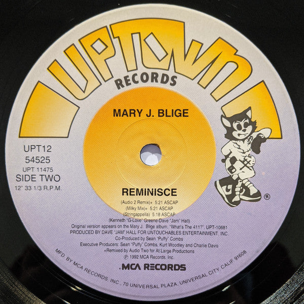 Mary J Blige* - Reminisce (12"", Single)