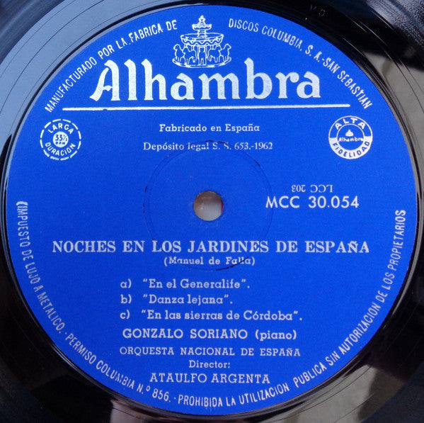 Joaquín Rodrigo - Concierto de Aranjuez / Noches En Los Jardines de...