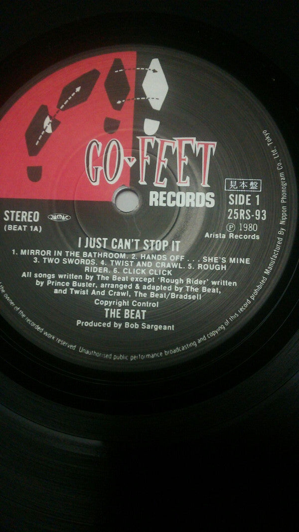 The Beat (2) - I Just Can't Stop It (LP, Album, Promo)
