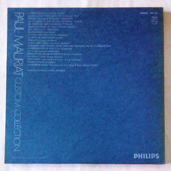 Paul Mauriat - Custom Collection  (LP, Comp)