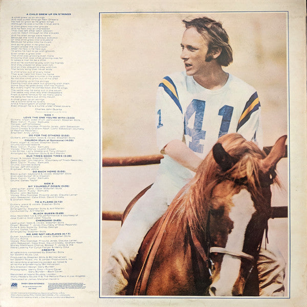 Stephen Stills - Stephen Stills (LP, Album)