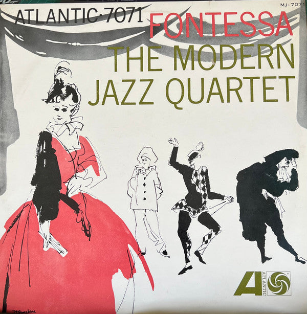 The Modern Jazz Quartet - Fontessa (LP, Album, Mono)