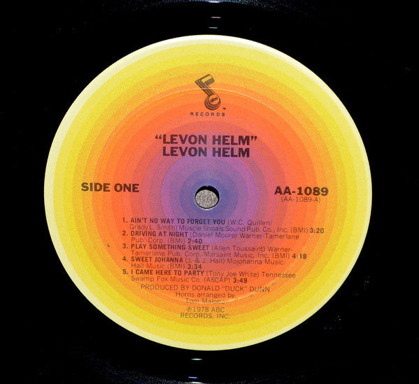 Levon Helm - Levon Helm (LP)