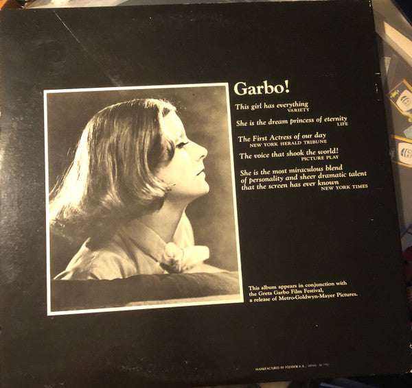 Greta Garbo - Garbo! (LP, Comp)