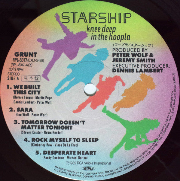 Starship (2) - Knee Deep In The Hoopla (LP, Album, Promo, )