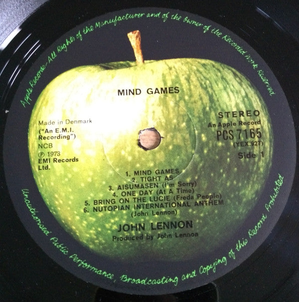 John Lennon - Mind Games (LP, Album)